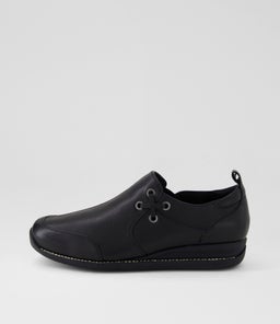 IVYIES SU BLACK LEATHER