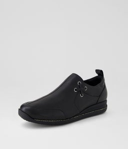 IVYIES SU BLACK LEATHER