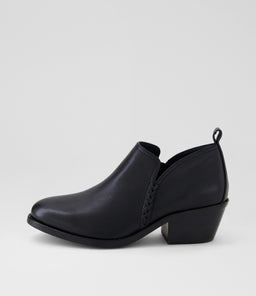 JAPPIE SU BLACK LEATHER