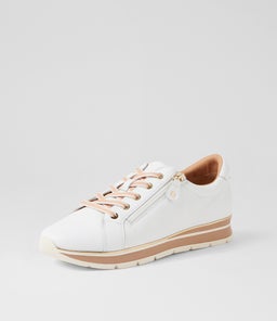 NANETTES SU WHITE LEATHER