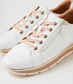 NANETTES SU WHITE LEATHER