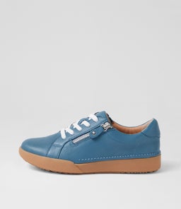 Yannas Denim Leather Sneakers Yannas Denim Leather Sneakers