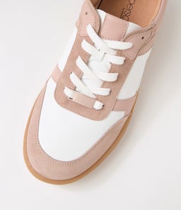 YASMINAS SU LT MUSK WHITE SUEDE LEATHER