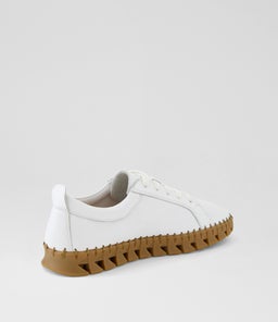 BAZIE SU WHITE GUM SOLE LEATHER