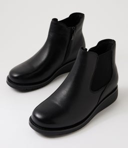GENTLES SU BLACK LEATHER