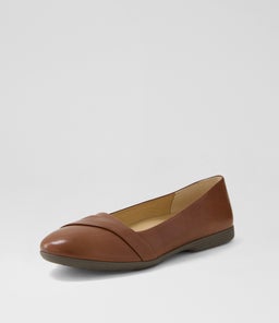 BELINDAS SU DK BROWN WAXY LEATHER