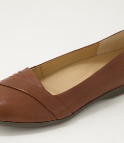 BELINDAS SU DK BROWN WAXY LEATHER