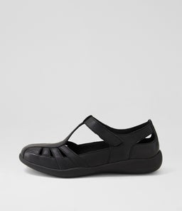 EVANIE D SU BLACK LEATHER