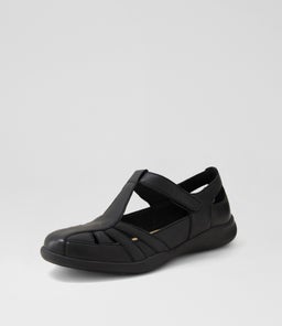 EVANIE D SU BLACK LEATHER