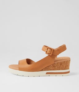 AFELIA SU DK TAN LEATHER