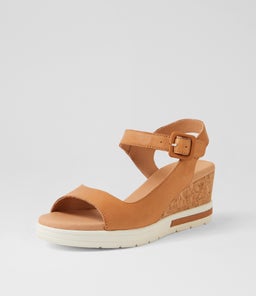 AFELIA SU DK TAN LEATHER