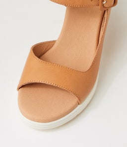 AFELIA SU DK TAN LEATHER