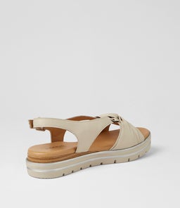 ALEXIN SU IVORY IVORY SOLE LEATHER
