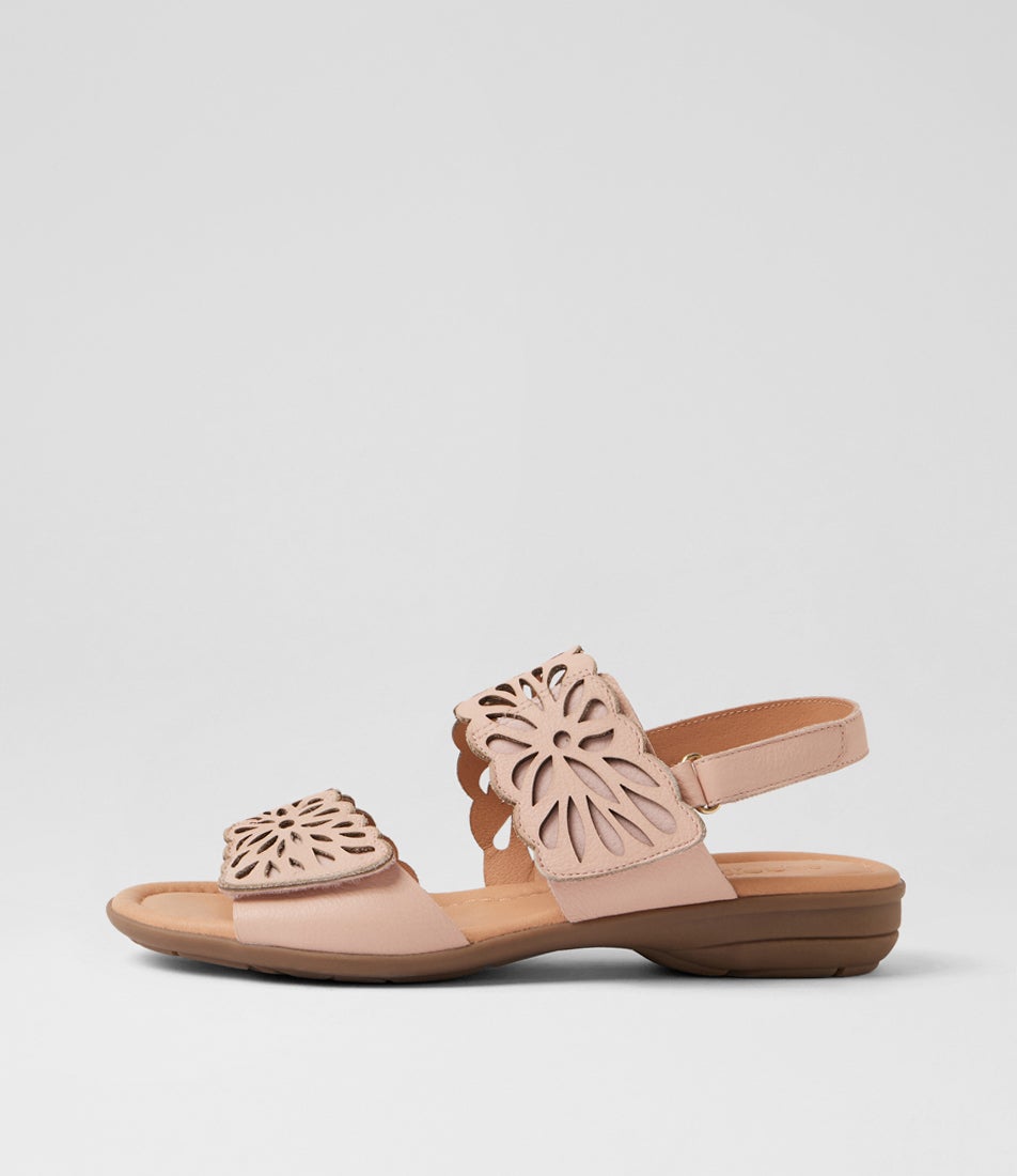 Beckhams Blush Leather Sandals Beckhams Blush Leather Sandals