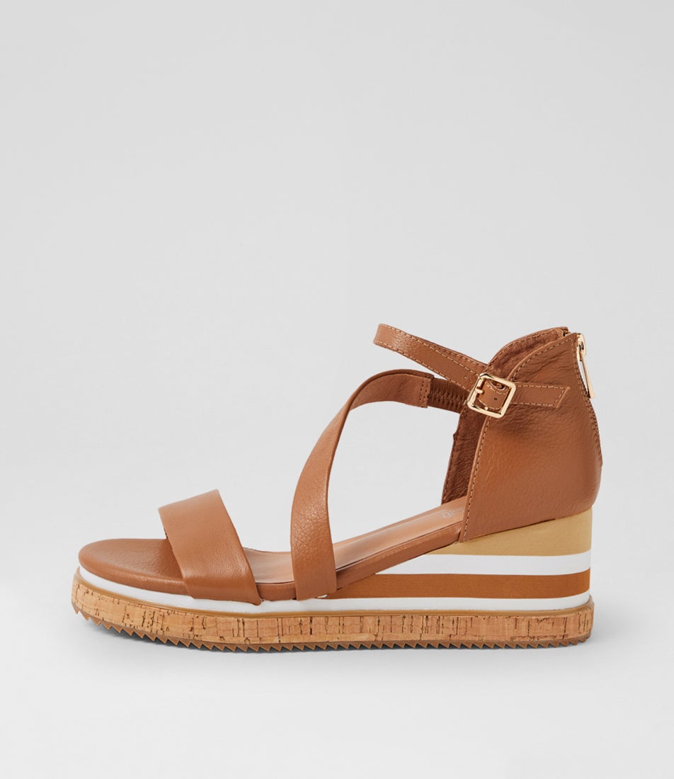Bodhis Dark Tan Leather Sandals Bodhis Dark Tan Leather Sandals