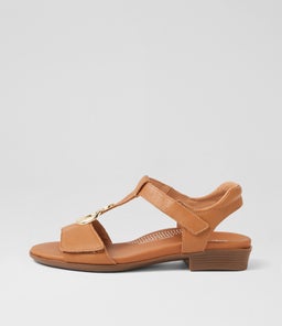 CARIES SU DK TAN LEATHER
