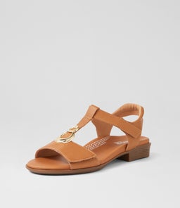 CARIES SU DK TAN LEATHER
