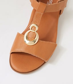 CARIES SU DK TAN LEATHER