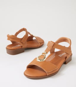 CARIES SU DK TAN LEATHER