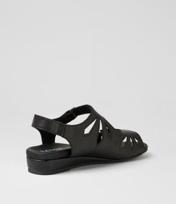JACALYN SU BLACK LEATHER