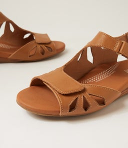 JACALYN SU DK TAN LEATHER