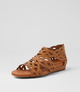JACKI SU DK TAN LEATHER