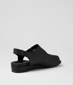 JARRINE SU BLACK LEATHER