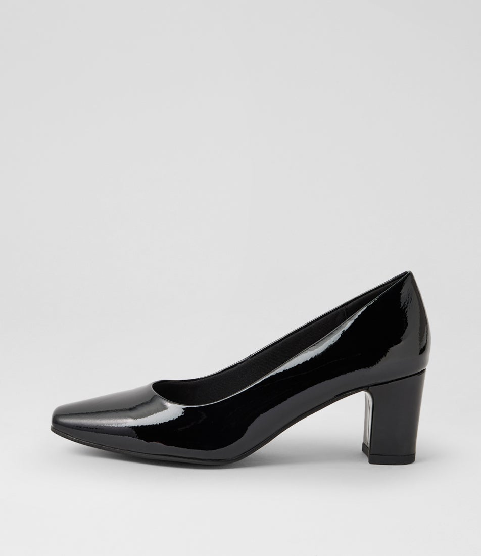 Jassine Black Patent Leather Heels Jassine Black Patent Leather Heels