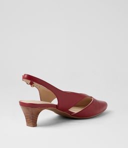 LILIOSA SU DK RED LEATHER