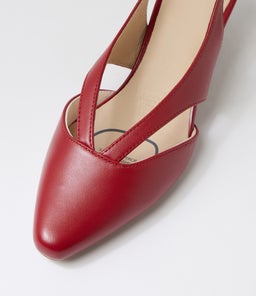 LILIOSA SU DK RED LEATHER