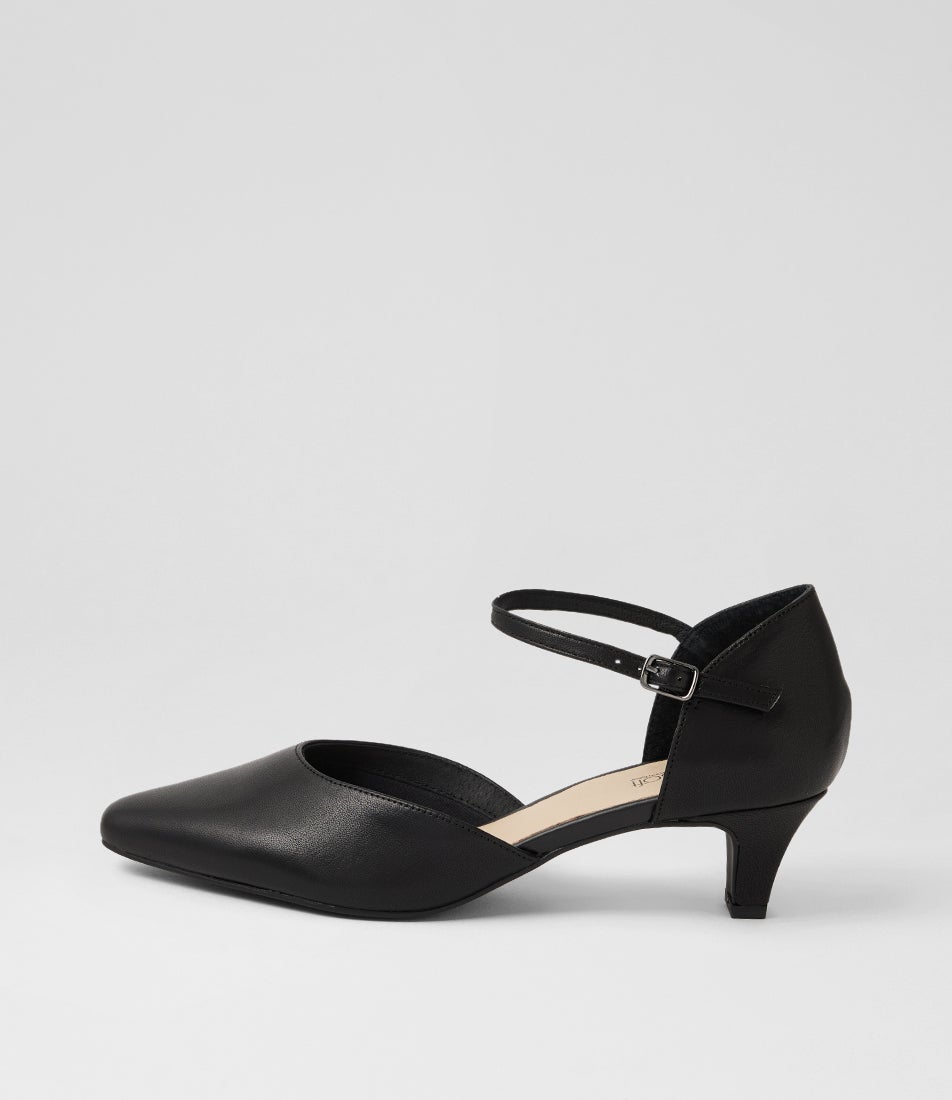 Louisas Black Leather Heels Louisas Black Leather Heels