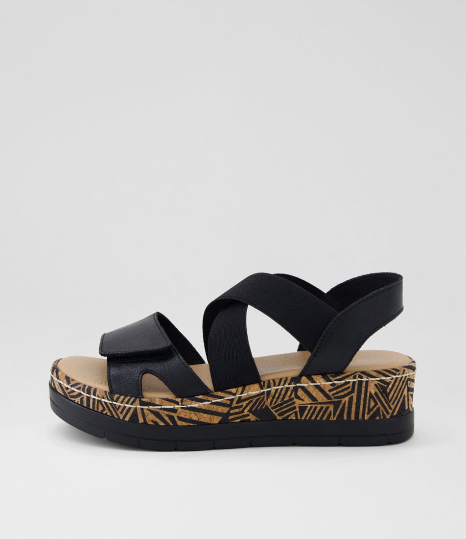Protect Black Multi Sandals Protect Black Multi Sandals