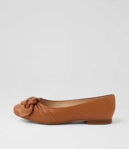 Ulrich D Dark Tan Leather Flat Shoes Ulrich D Dark Tan Leather Flat Shoes