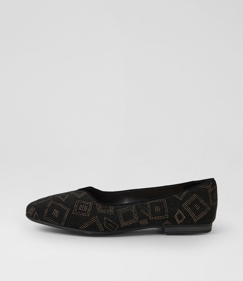 URSO D SU BLACK BLACK DOT LEATHER