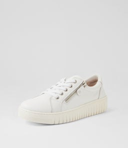 HARLIS SU WHITE WHITE SOLE LEATHER