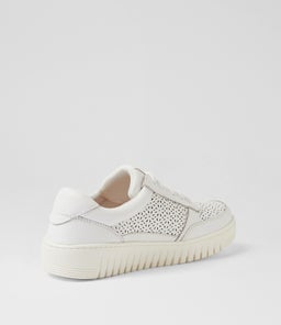 HAZLIE SU WHITE LEATHER
