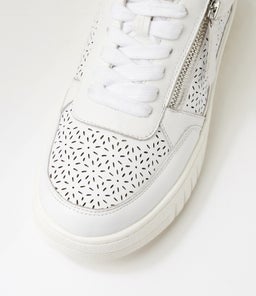 HAZLIE SU WHITE LEATHER