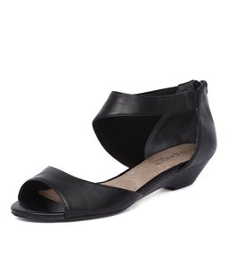 BRAYDEE BLACK LEATHER