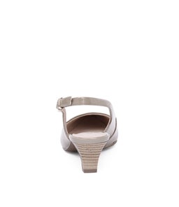 LINDEN SU FAWN PATENT LEATHER