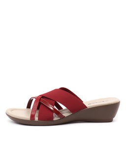 PIERRE SU FIRE RED ELASTIC
