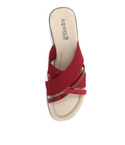 PIERRE SU FIRE RED ELASTIC