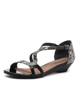 BILLY SU BLACK MULTI PATENT LEATHER