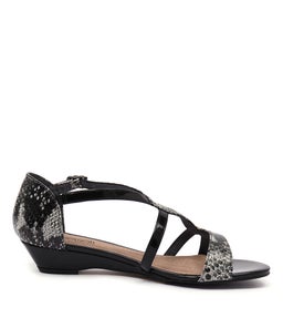 BILLY SU BLACK MULTI PATENT LEATHER