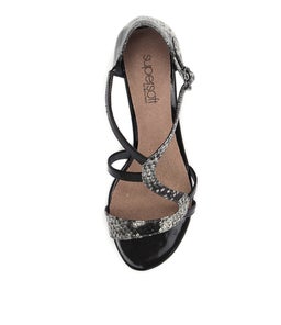 BILLY SU BLACK MULTI PATENT LEATHER