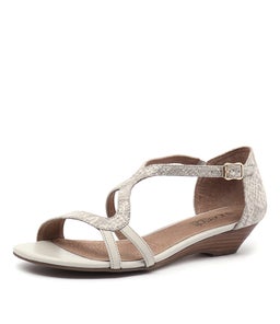 BILLY SU STONE METALLIC LEATHER SNAKE LEATHER