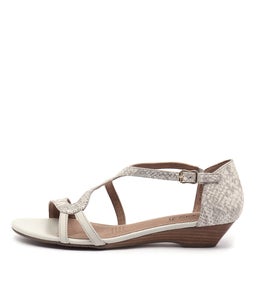 BILLY SU STONE METALLIC LEATHER SNAKE LEATHER