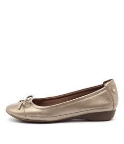 EMBARK BRONZE METALLIC LEATHER
