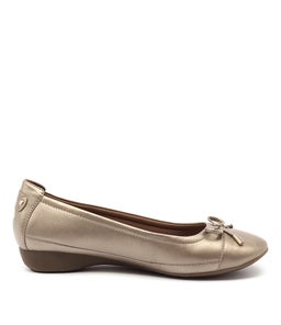 EMBARK BRONZE METALLIC LEATHER