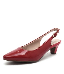 LINDEN2 RED PATENT LEATHER