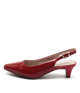 LINDEN2 RED PATENT LEATHER